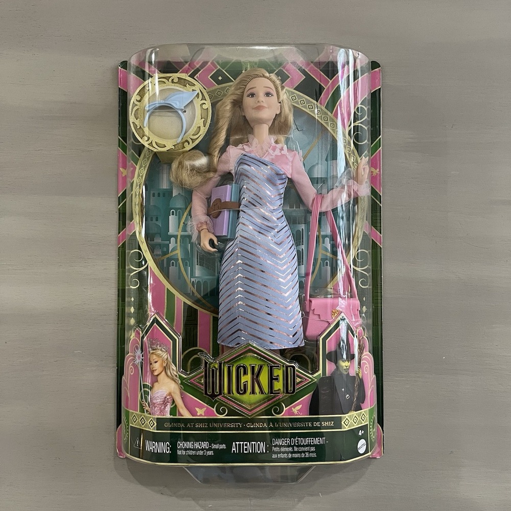 Wicked Glinda Doll Shiz University NEW